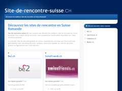 site de rencontre suisse